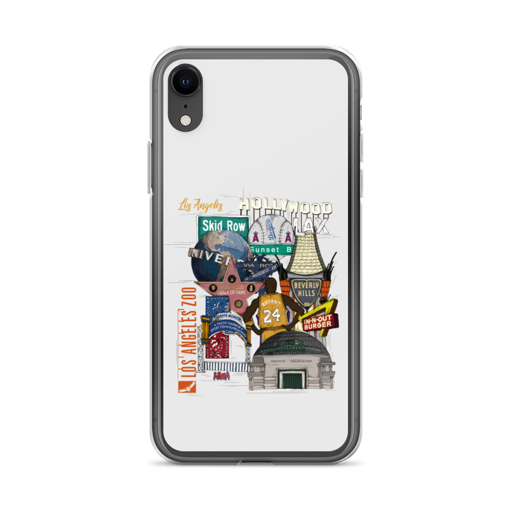Los Angeles Graphic iPhone Case