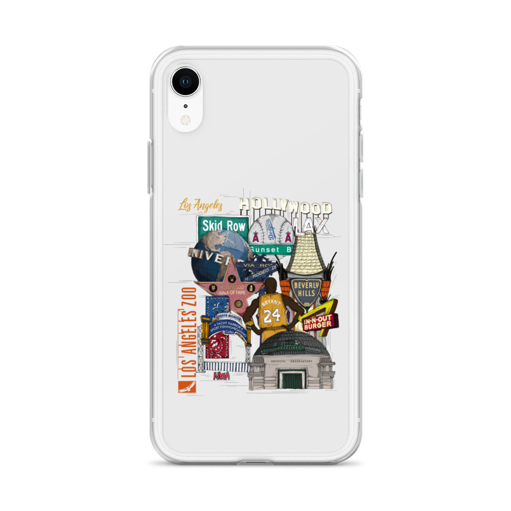 Los Angeles Graphic iPhone Case