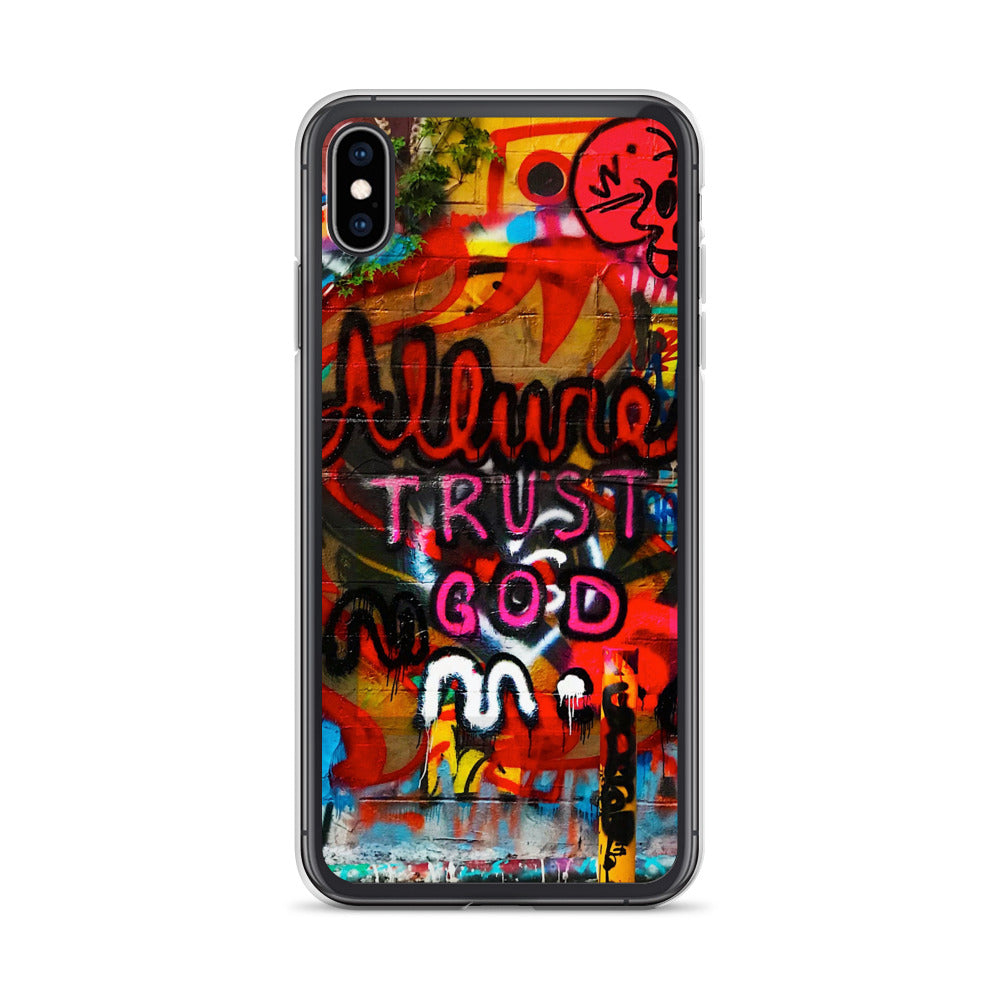 Trust God iPhone Case