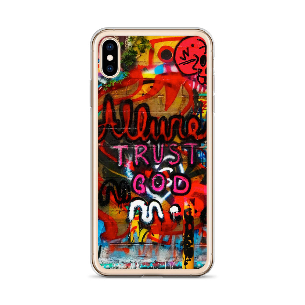 Trust God iPhone Case
