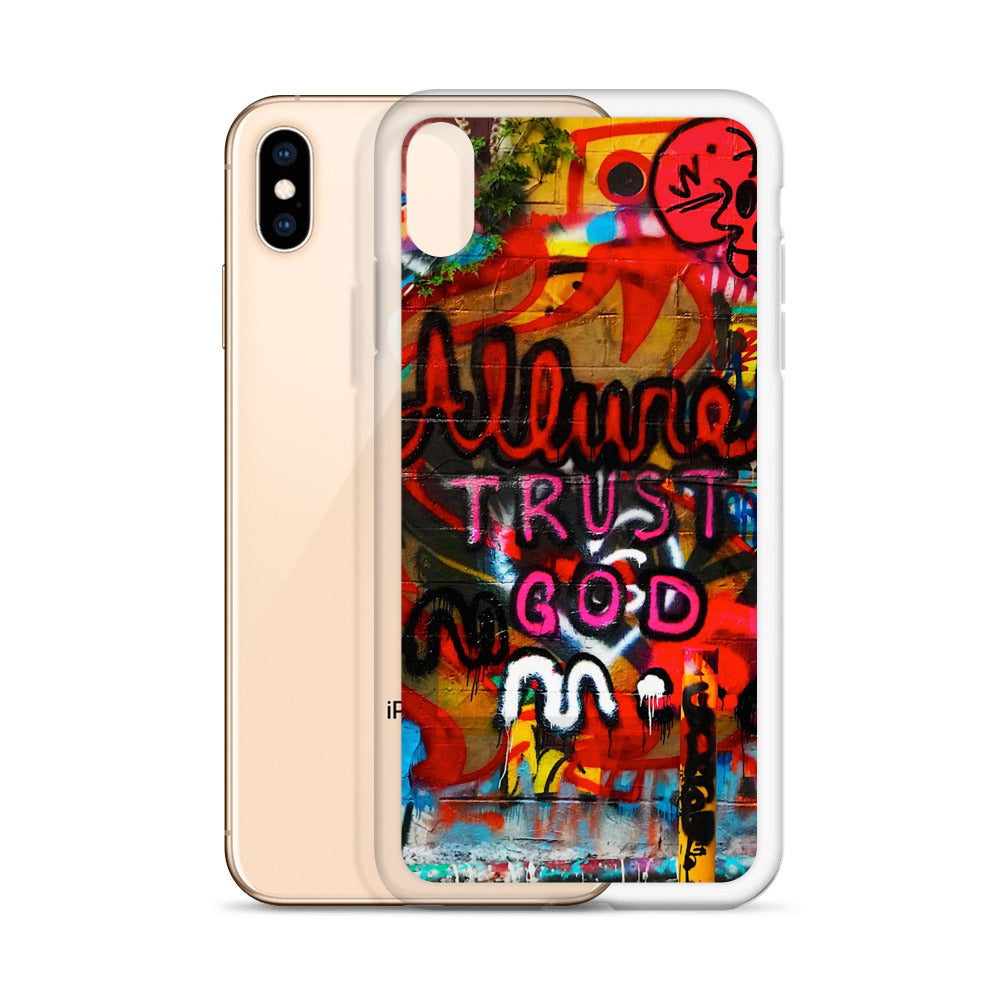 Trust God iPhone Case