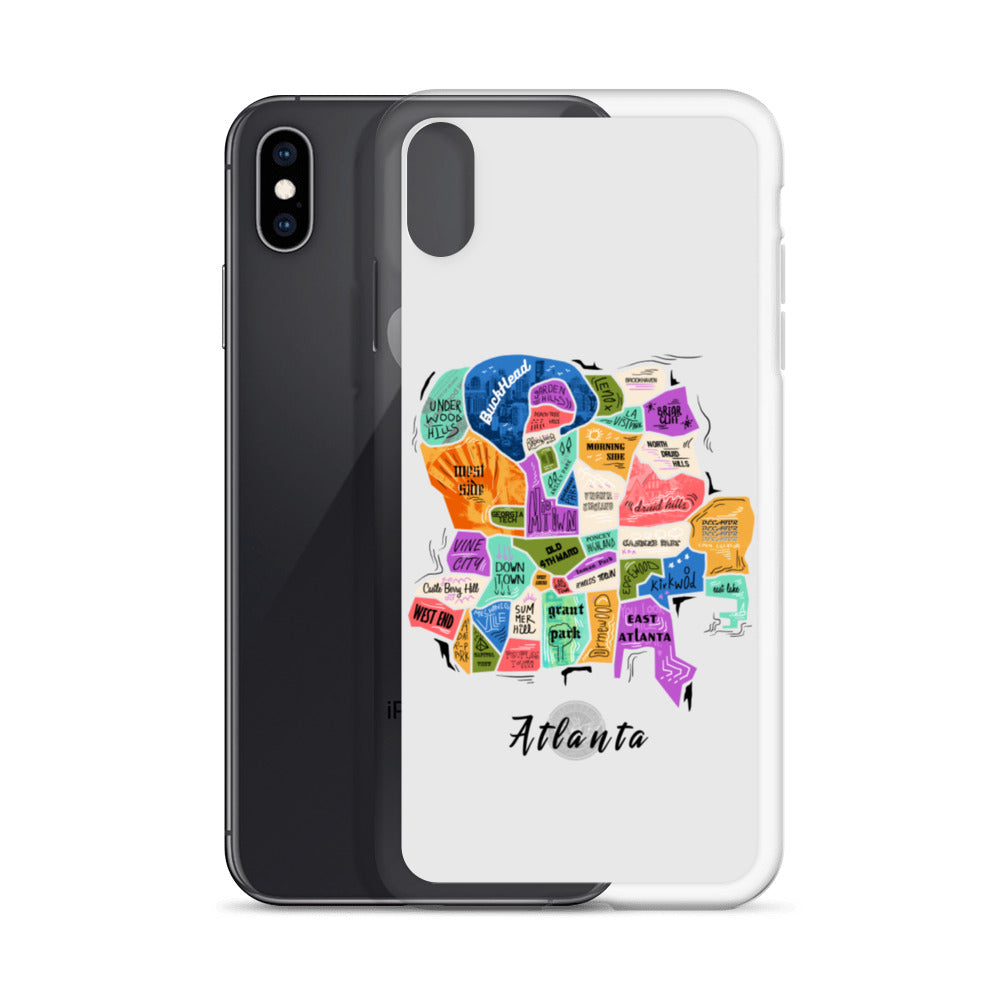 ATL map iPhone Case