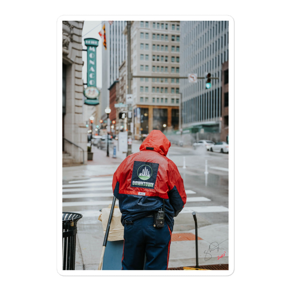 Downtown Baltimore AK Stickers
