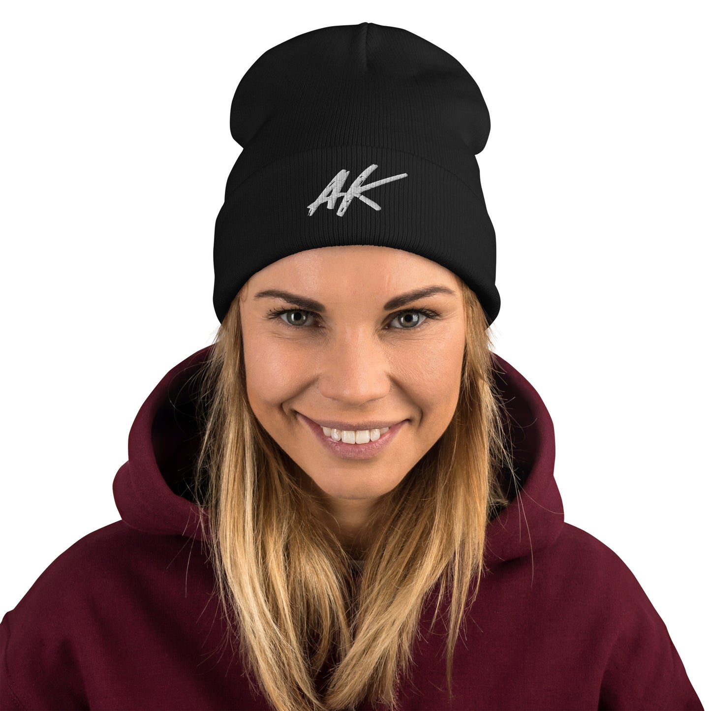 AK Beanie (white)