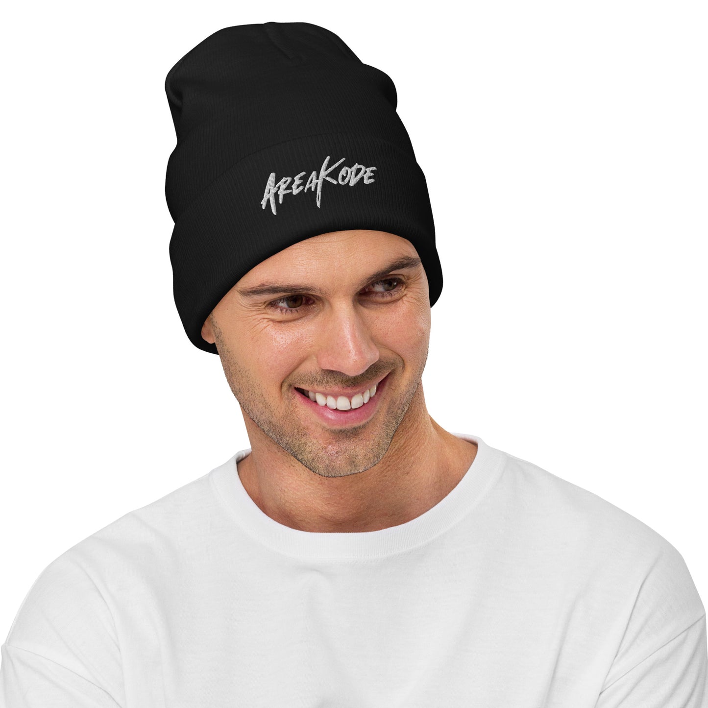 AreaKode Beanie (white)