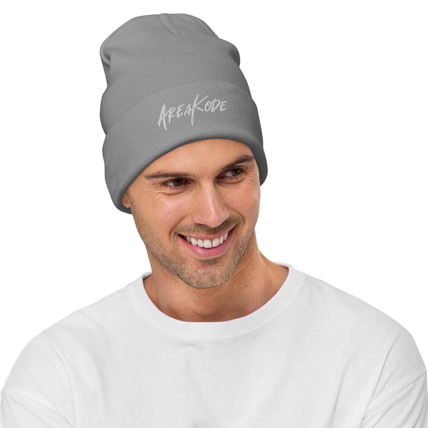 AreaKode Beanie (white)