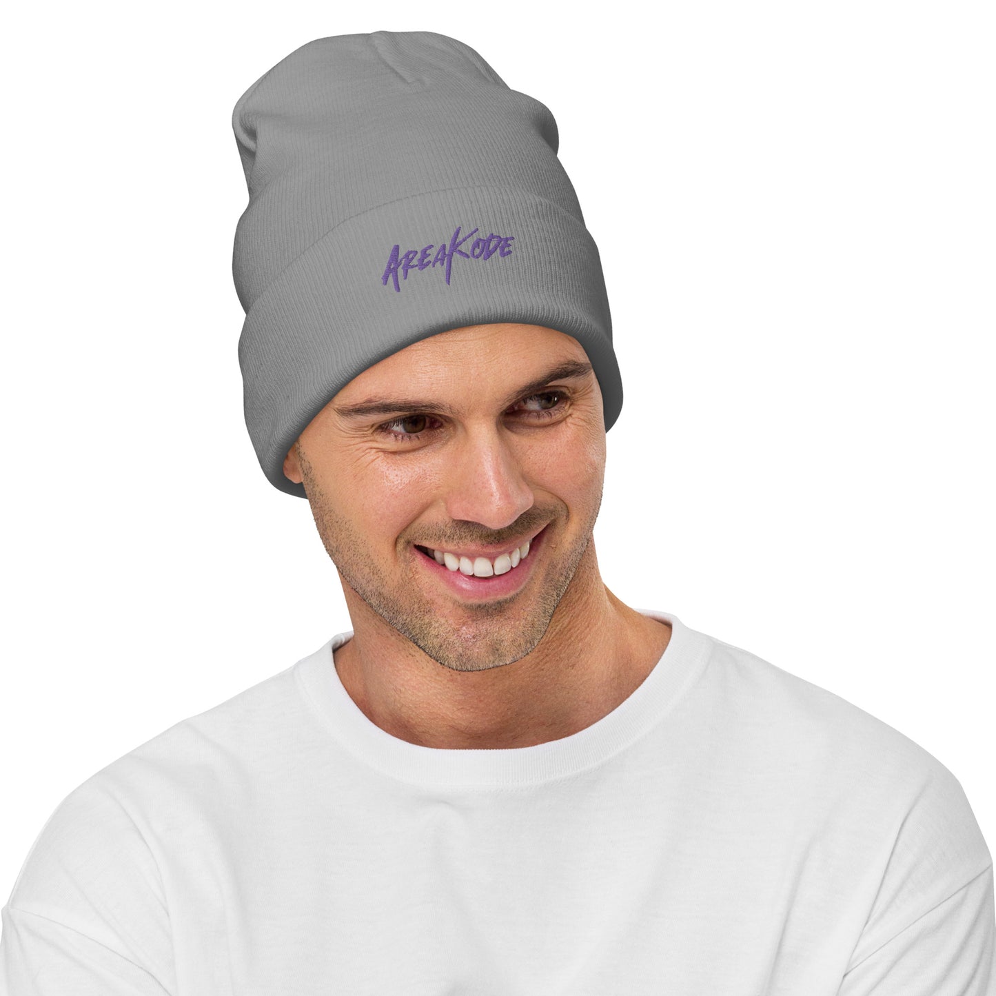 AreaKode beanie (purple)