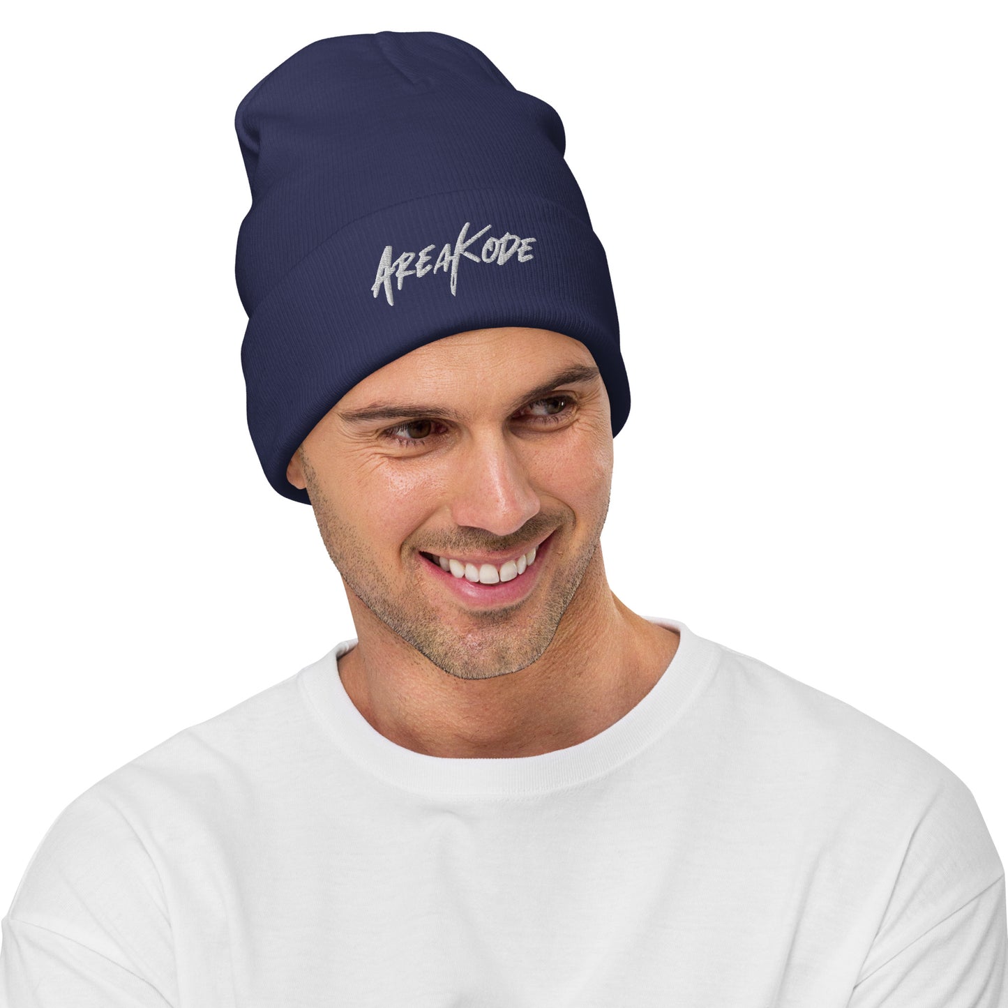 AreaKode Beanie (white)