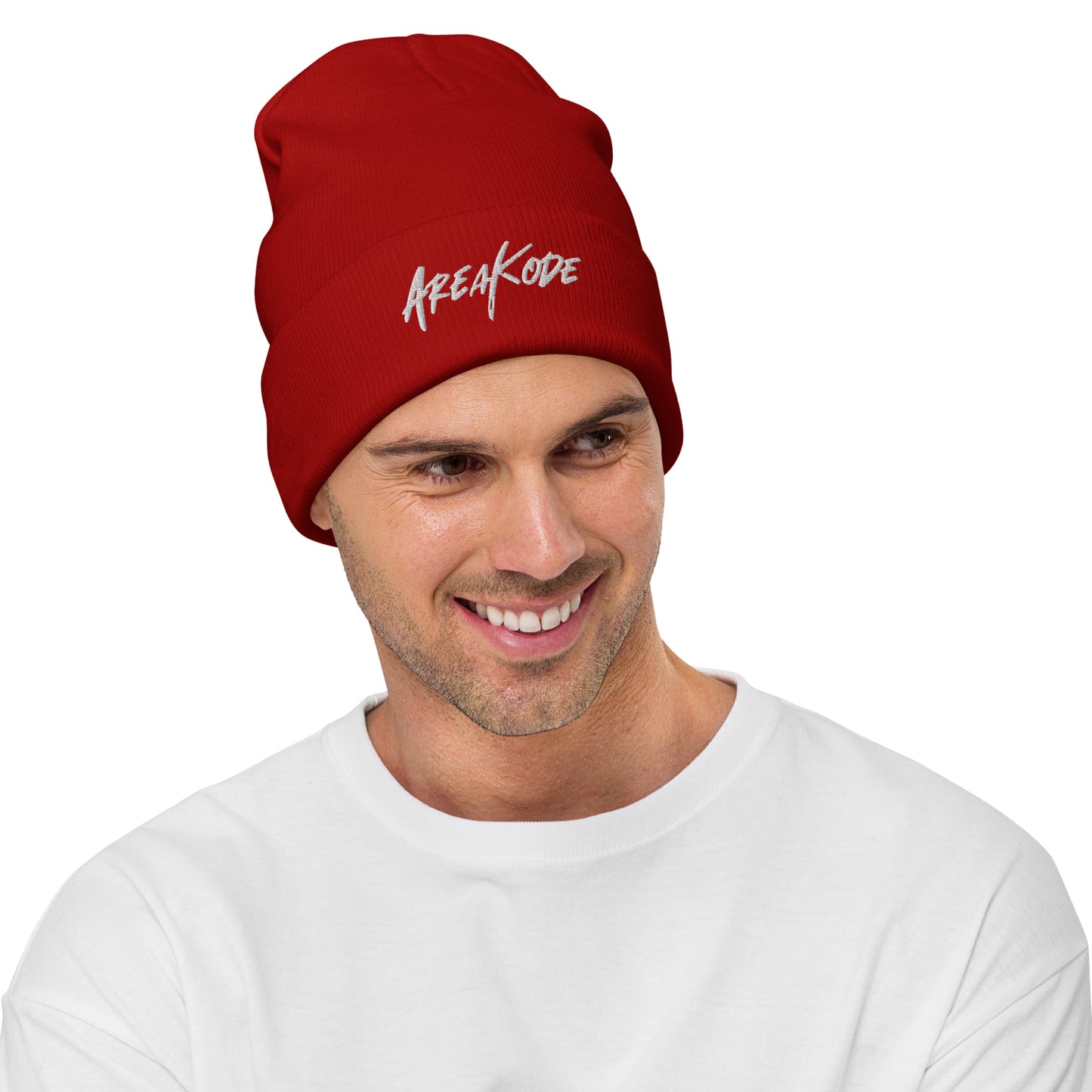 AreaKode Beanie (white)