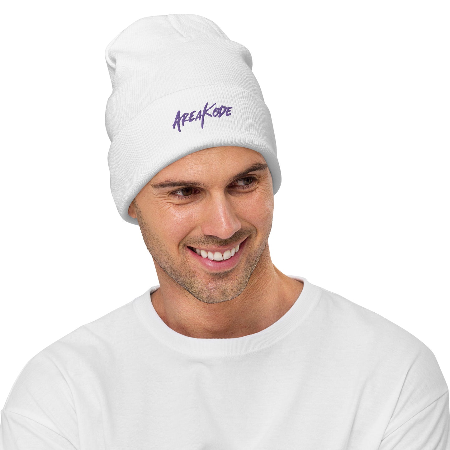 AreaKode beanie (purple)
