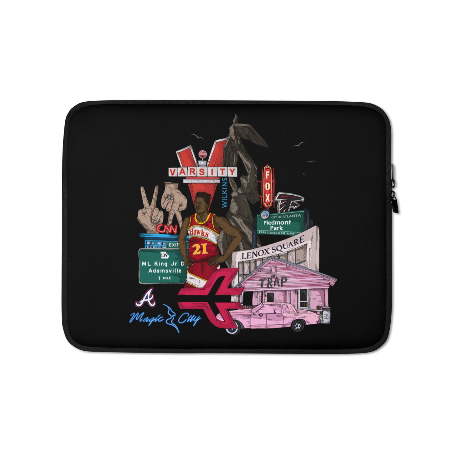 ATL graphic Laptop Sleeve