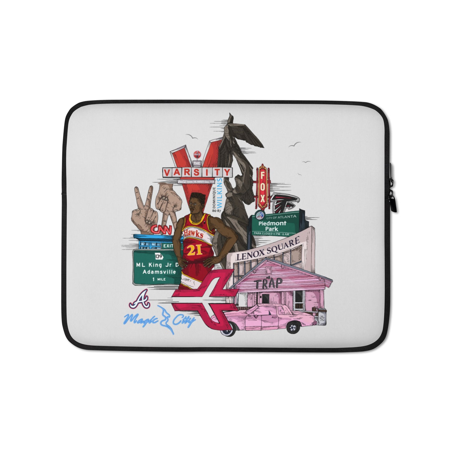 ATL graphic Laptop Sleeve