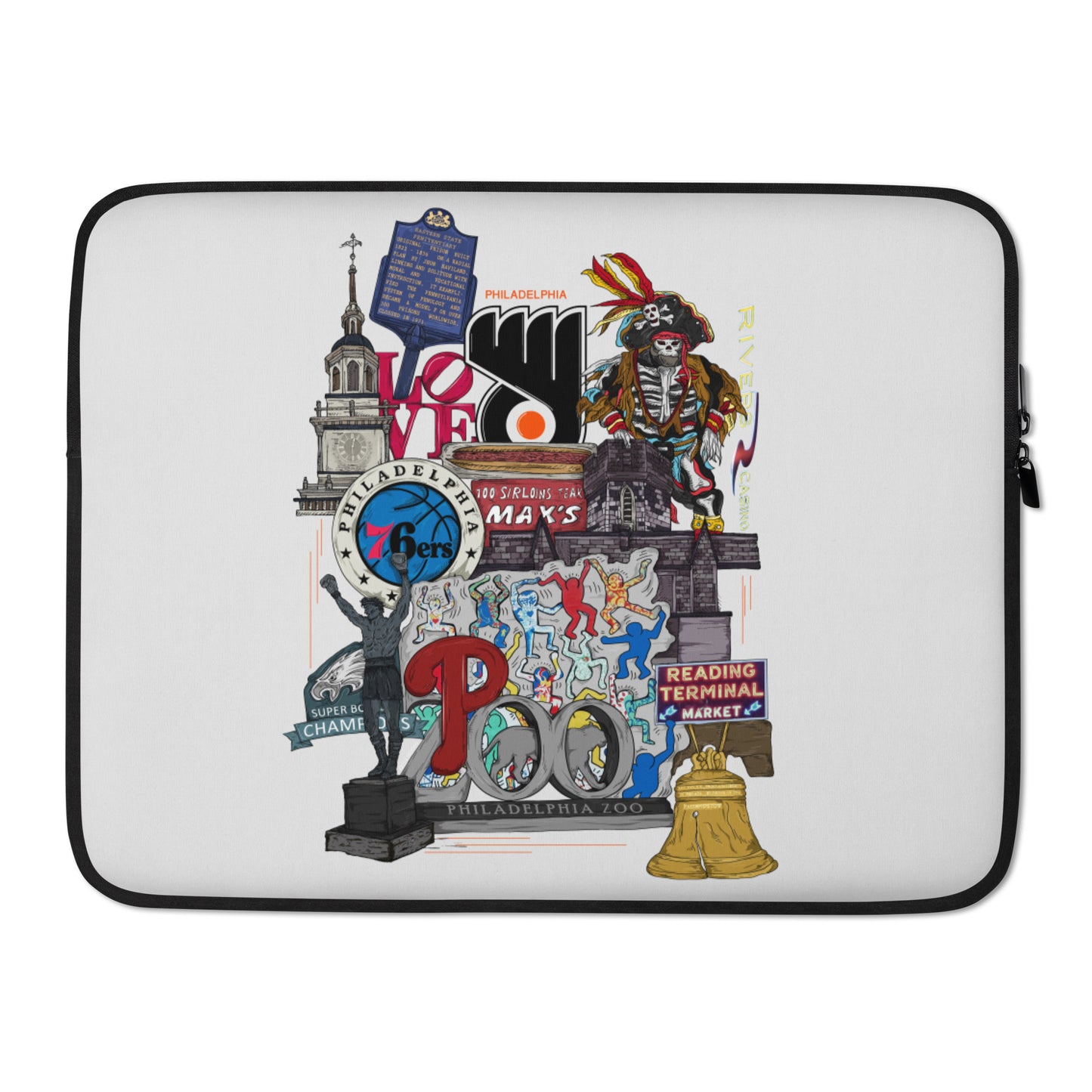 Philly Graphic Laptop Sleeve