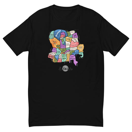 M| ATL map T-shirt