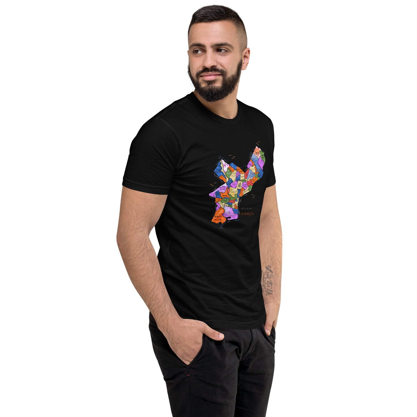 M| Philly Map t shirt