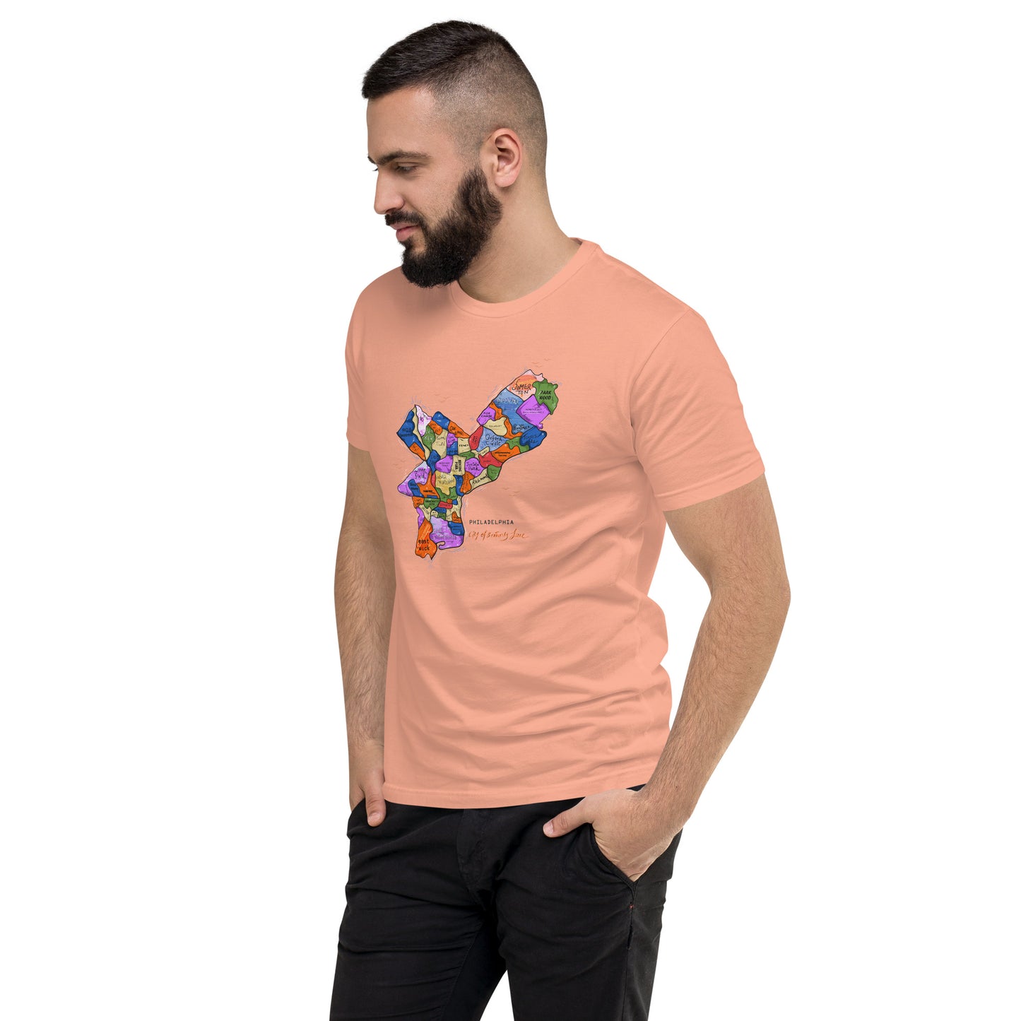 M| Philly Map t shirt