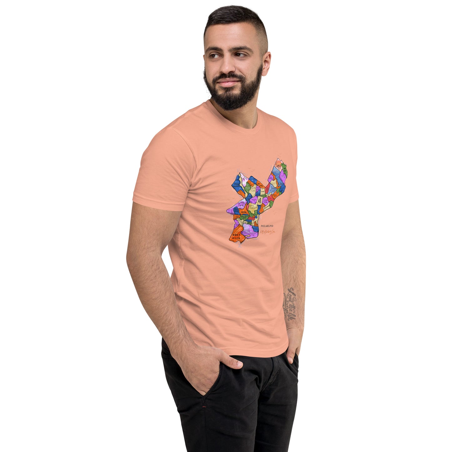 M| Philly Map t shirt