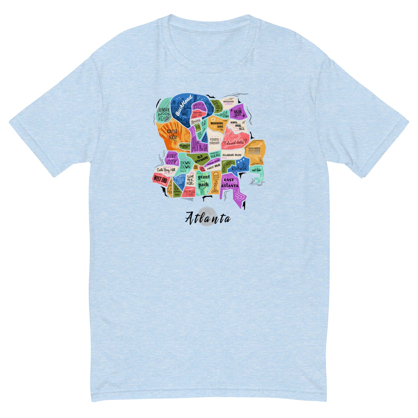 M| ATL map T-shirt