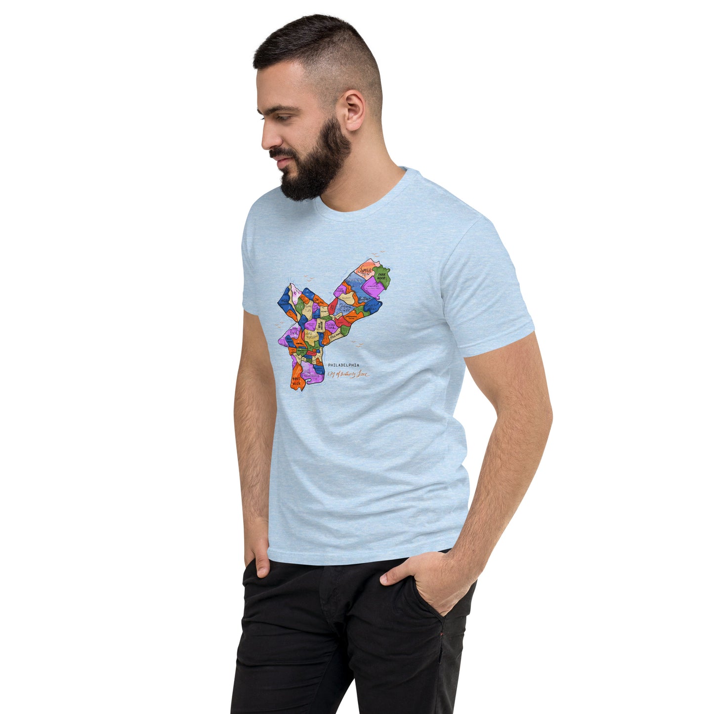 M| Philly Map t shirt