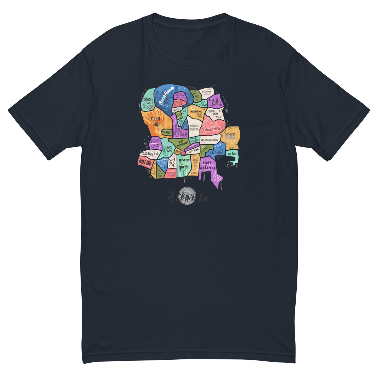 M| ATL map T-shirt