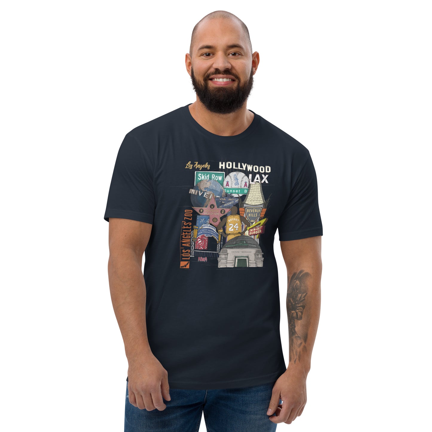 M| Los Angeles Graphic T Shirt