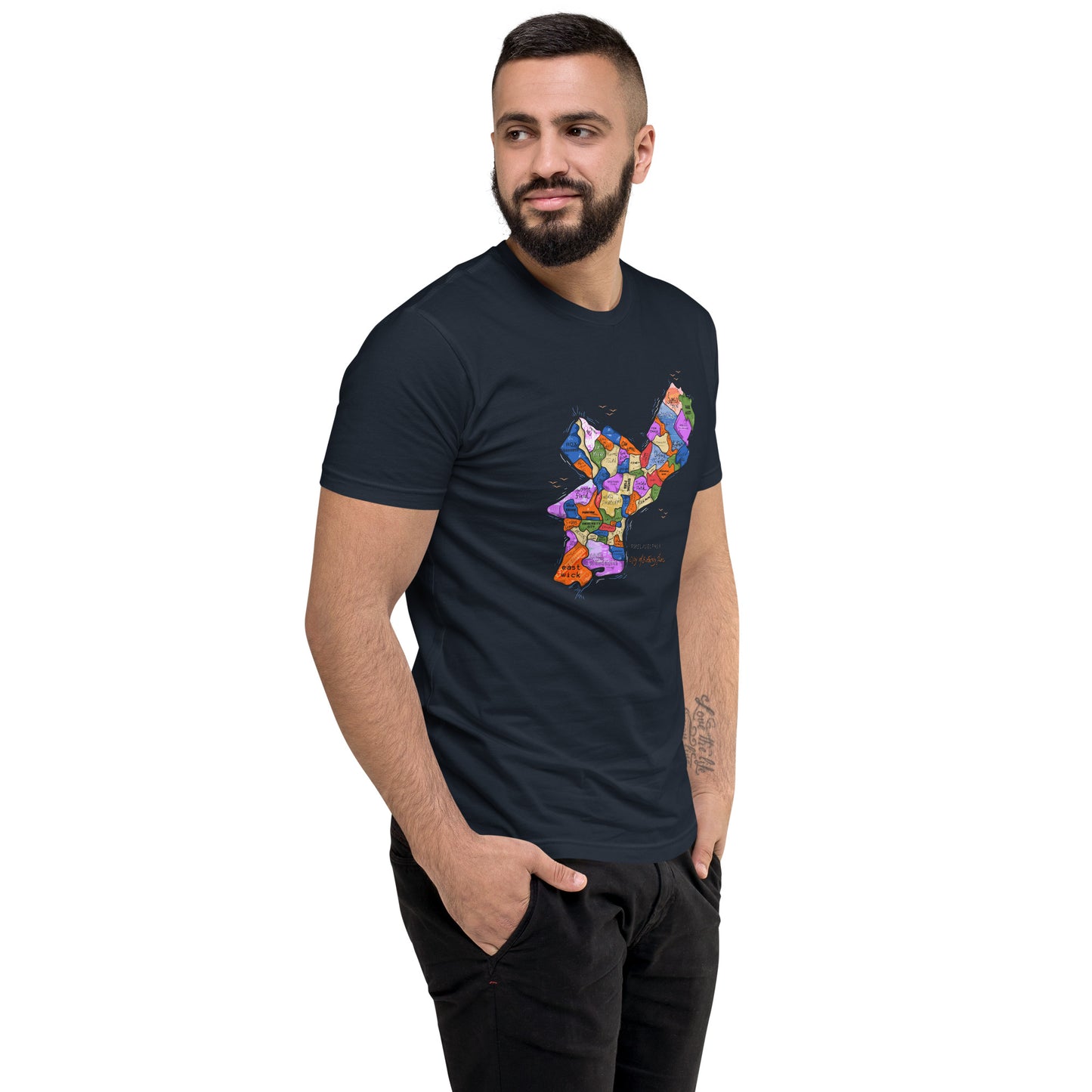 M| Philly Map t shirt