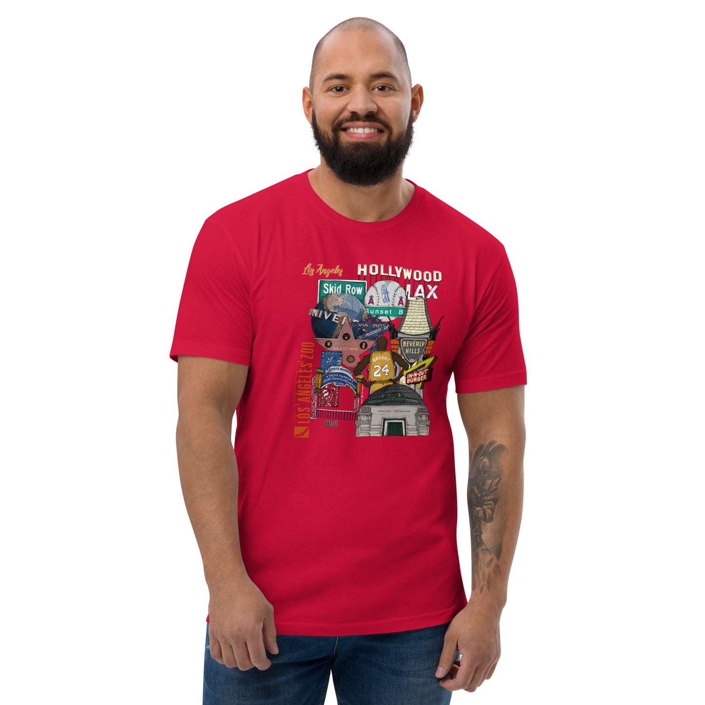 M| Los Angeles Graphic T Shirt