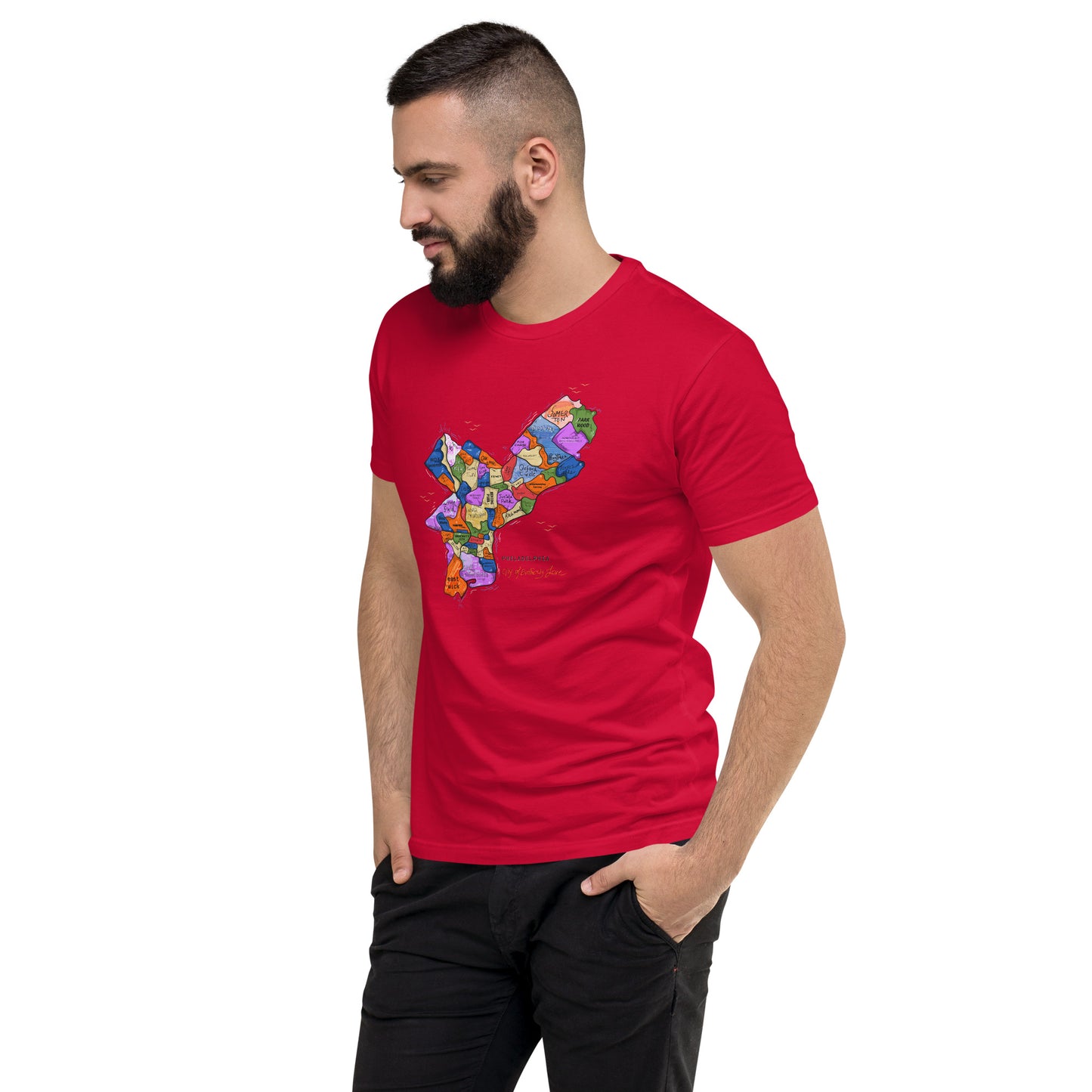 M| Philly Map t shirt