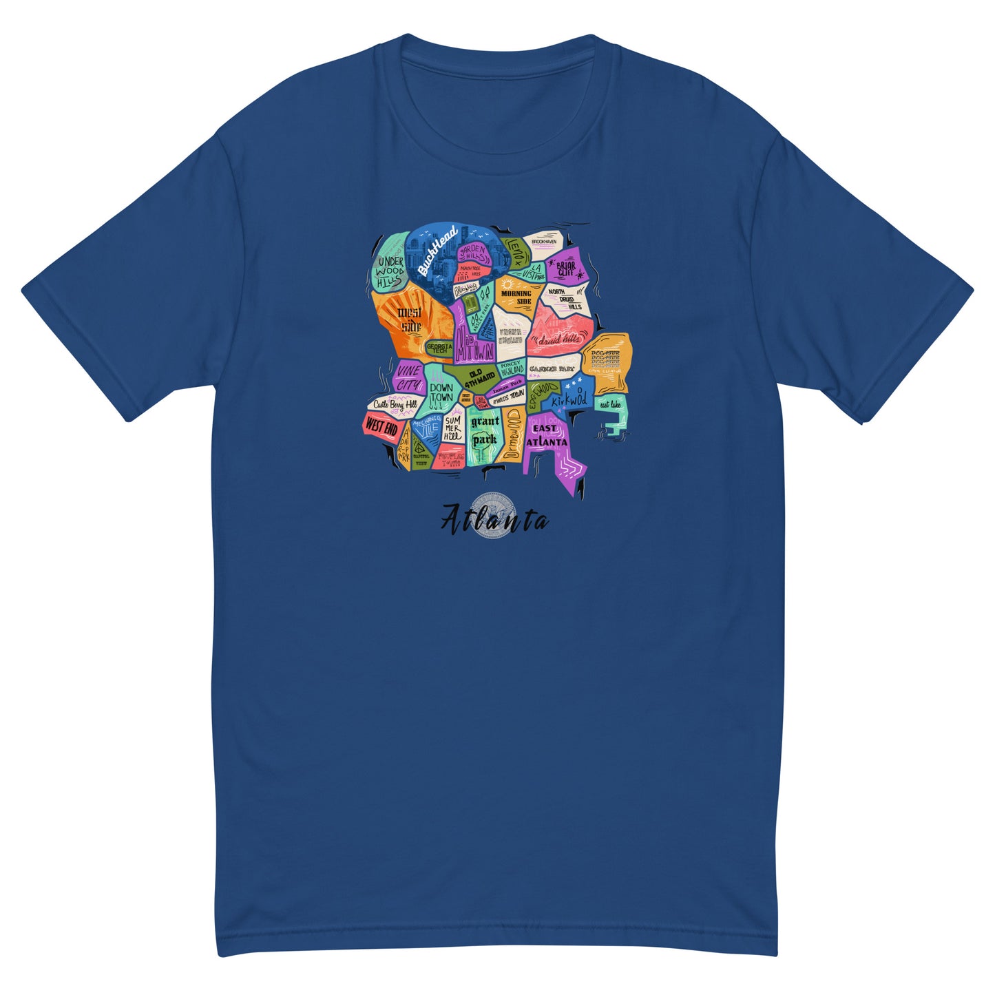 M| ATL map T-shirt