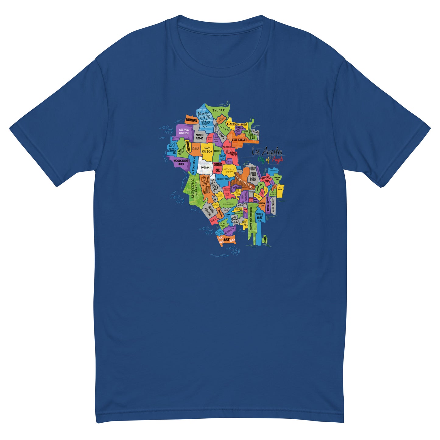 M| Los Angeles Map T Shirt