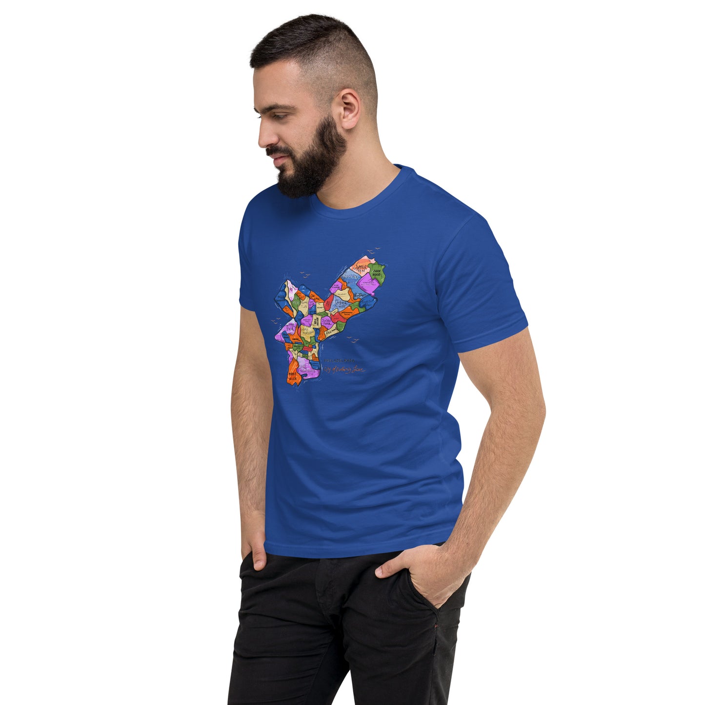 M| Philly Map t shirt