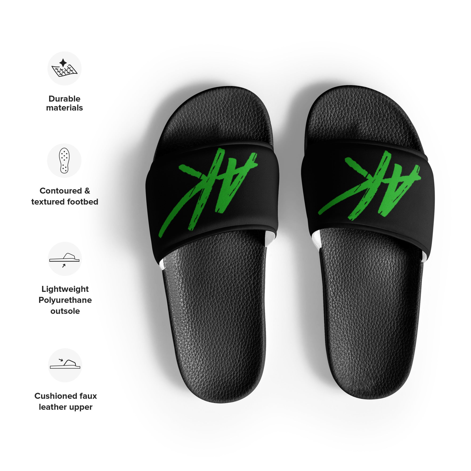 AK Slides brand new Amazon.com | Combat Flip Flops Mens AK-47 Brown Leather Ergo  main image 3