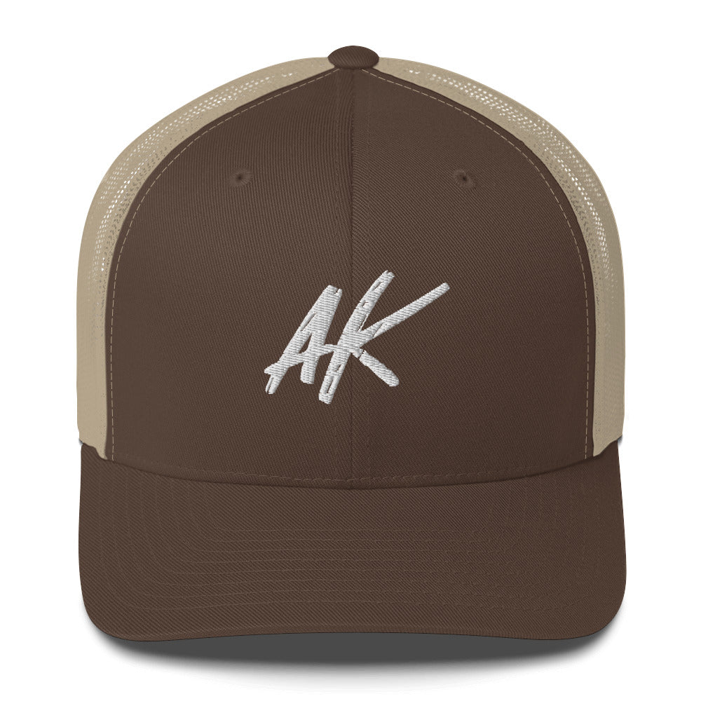 AK snapback (white)