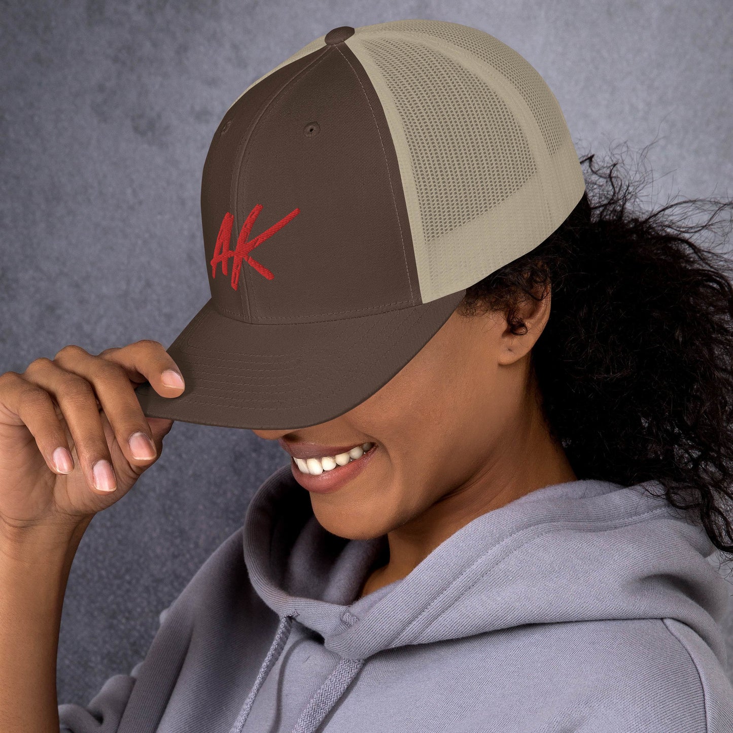 AK snapback (red)