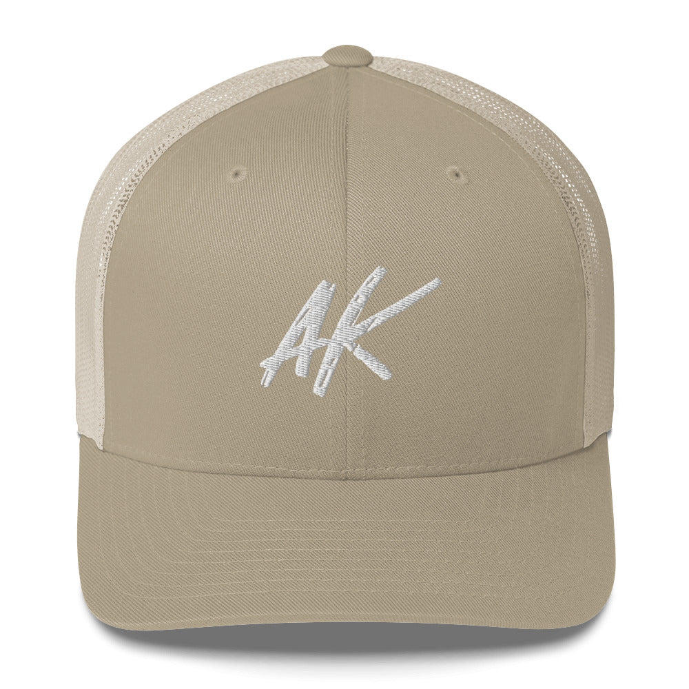 AK snapback (white)