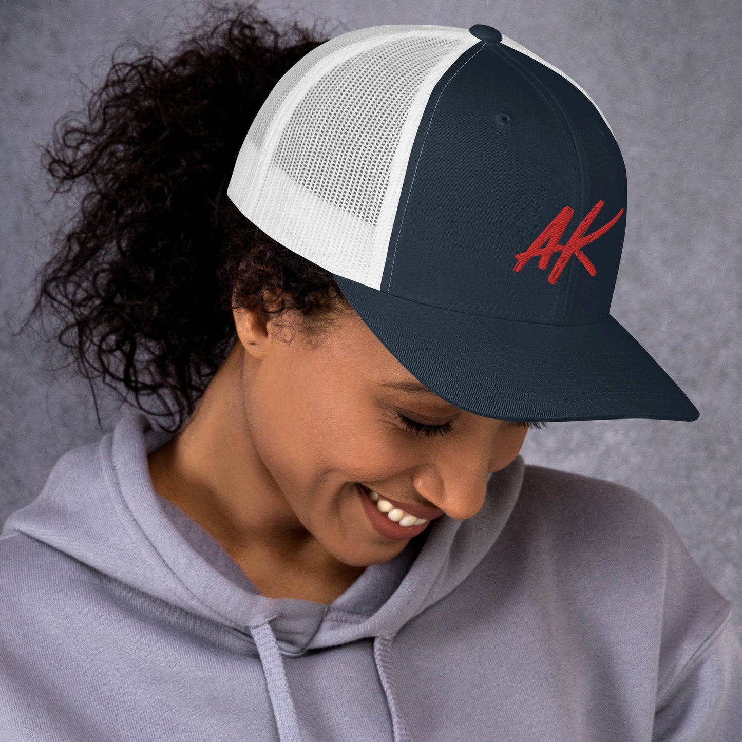 AK snapback (red)