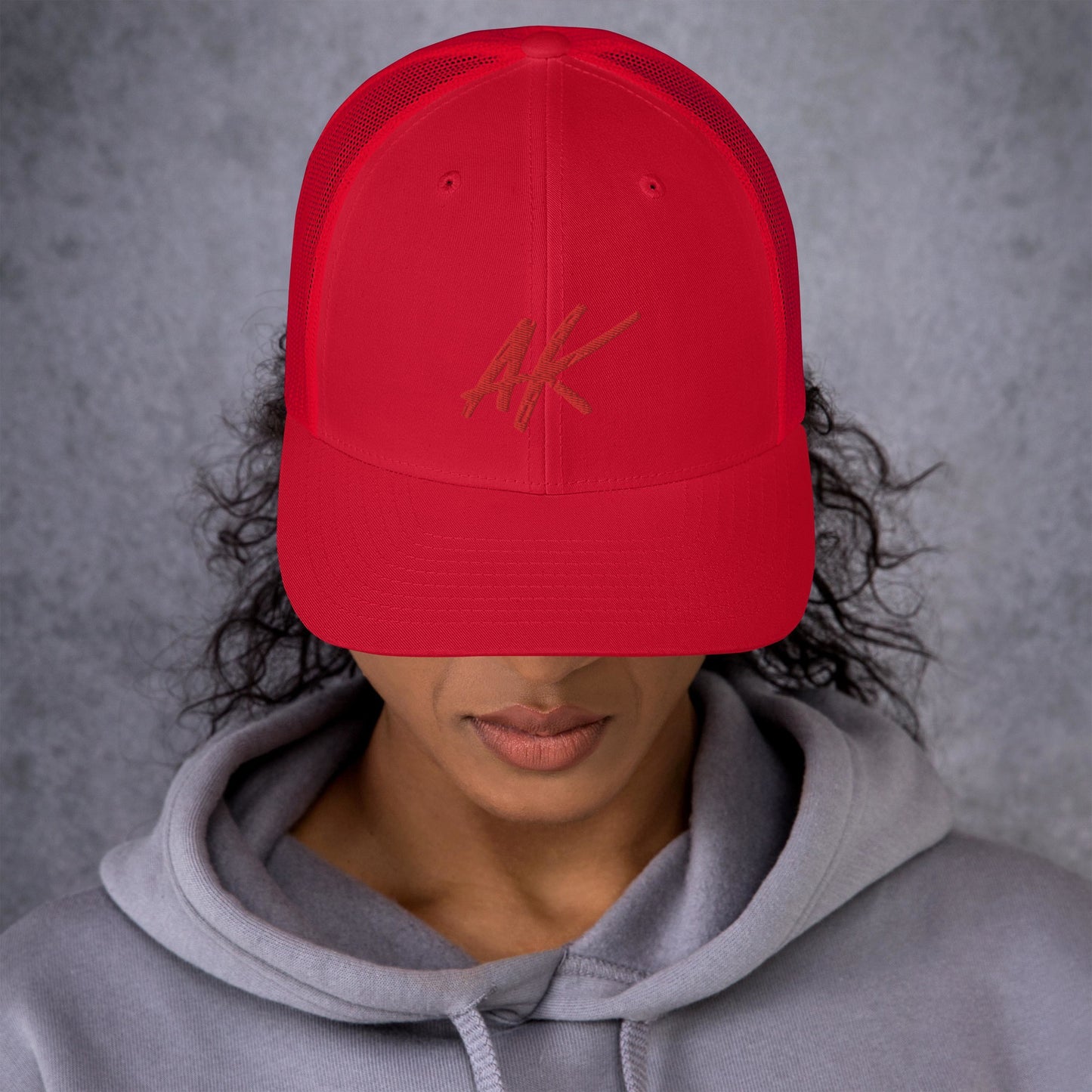 AK snapback (red)