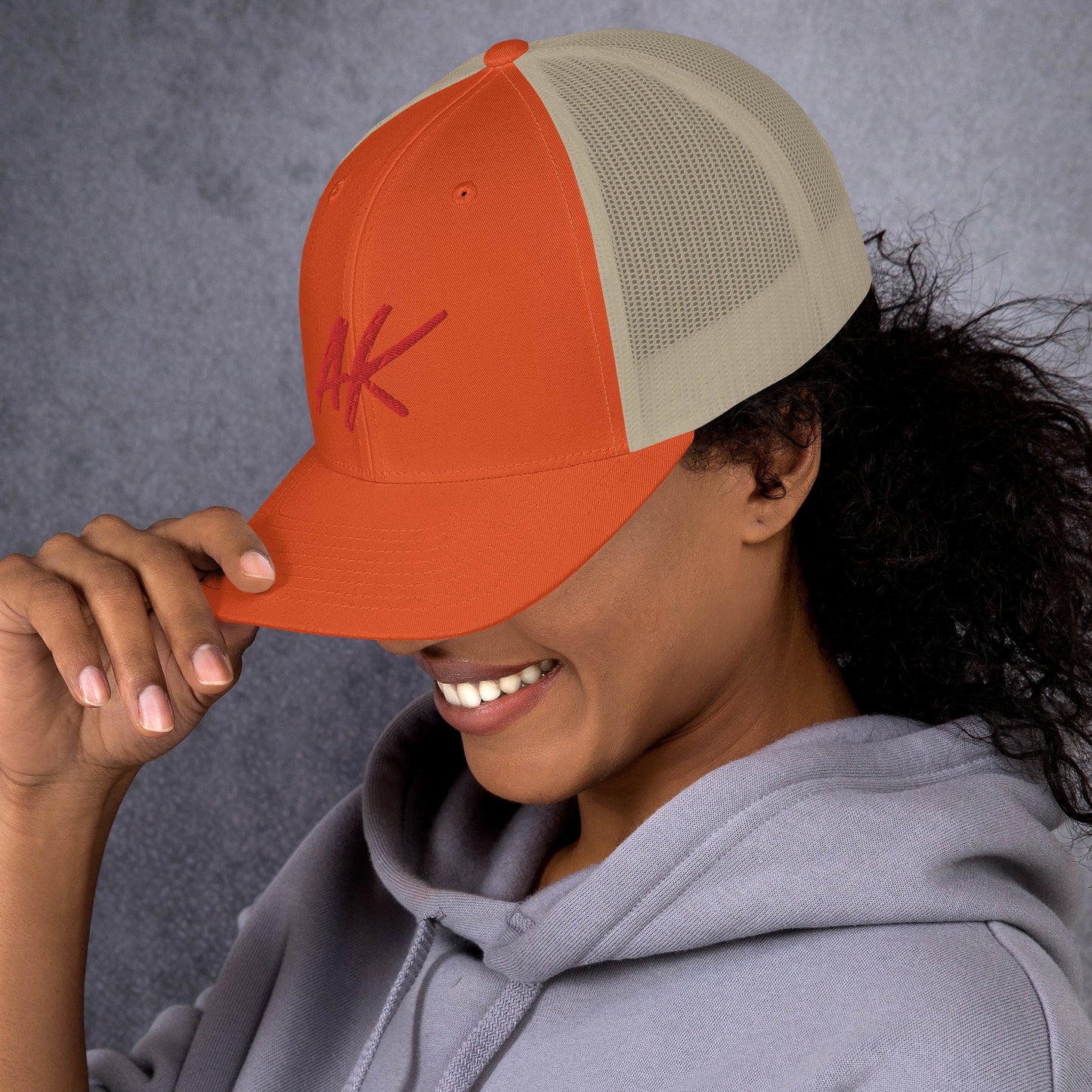 AK snapback (red)
