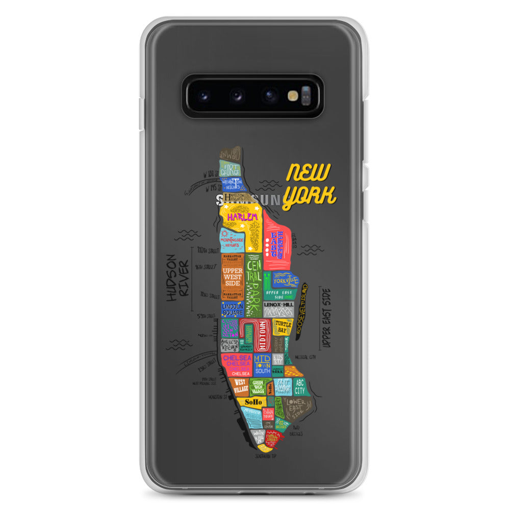 NYC map Samsung Case