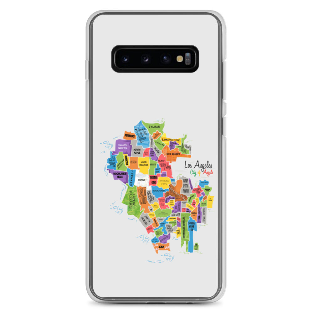 Los Angeles Map Samsung Case