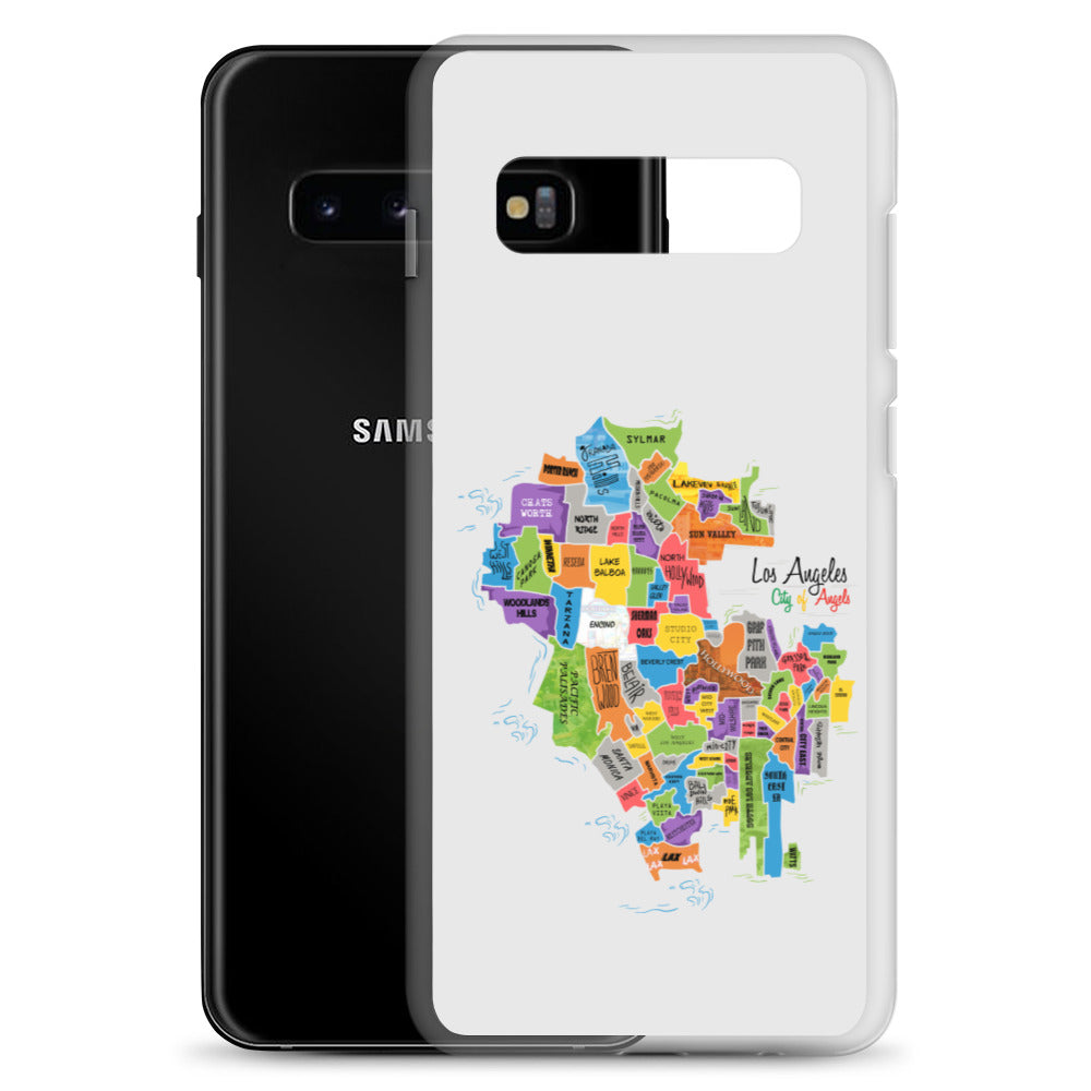 Los Angeles Map Samsung Case