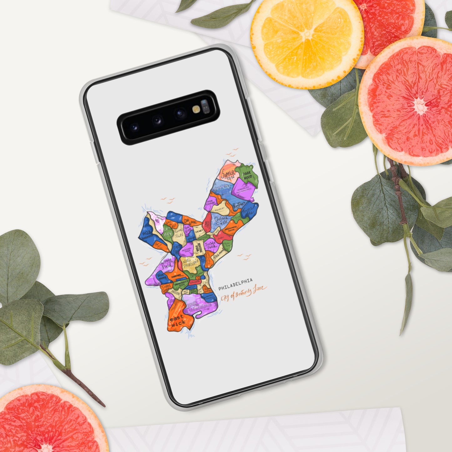 Philly Map Samsung Case