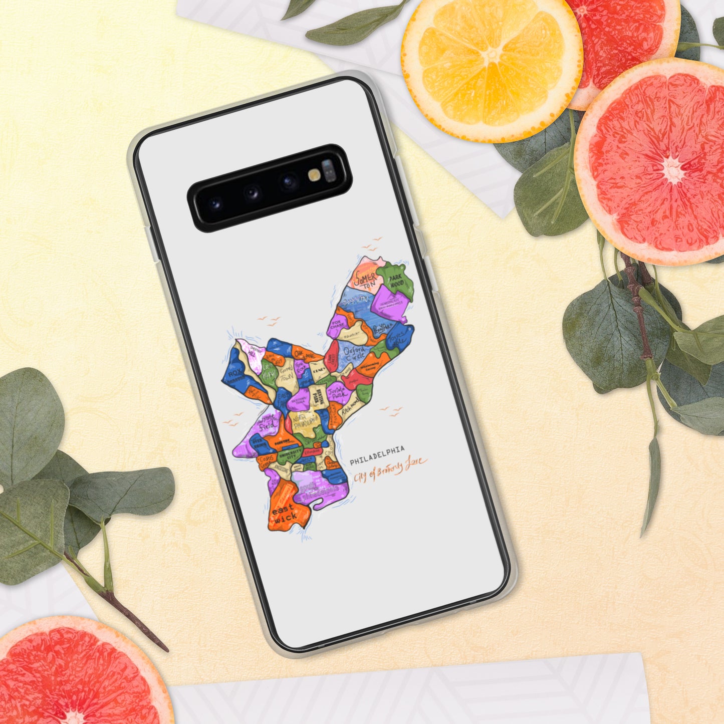 Philly Map Samsung Case