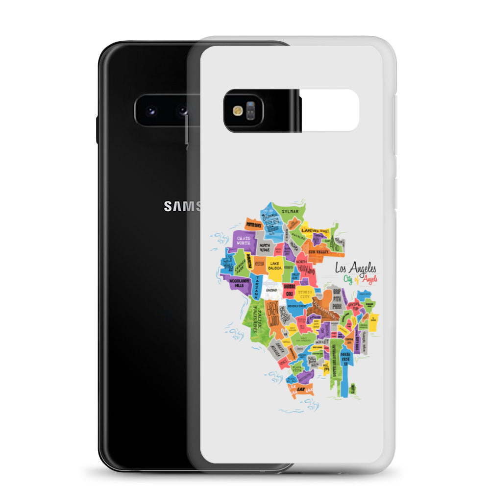 Los Angeles Map Samsung Case