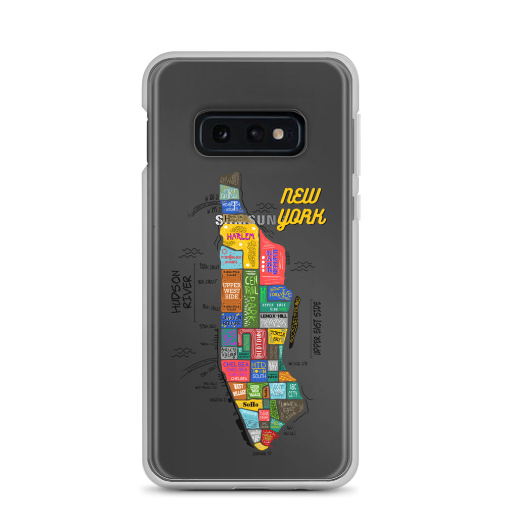 NYC map Samsung Case