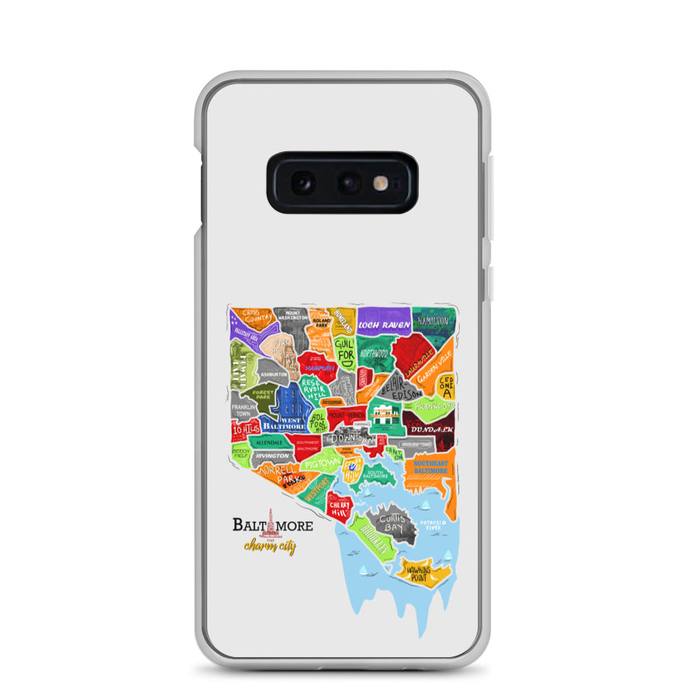 Baltimore map Samsung Case