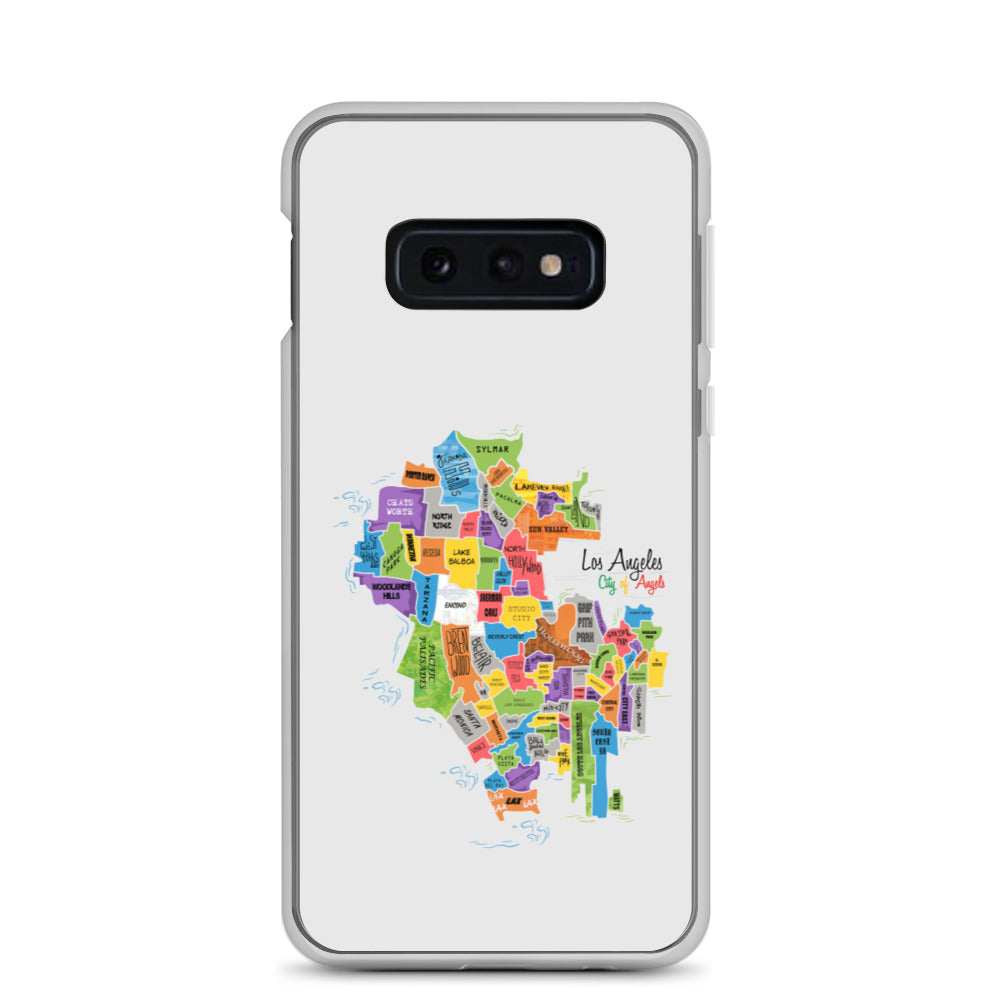 Los Angeles Map Samsung Case