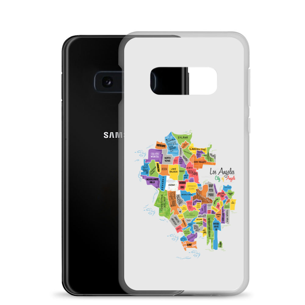 Los Angeles Map Samsung Case