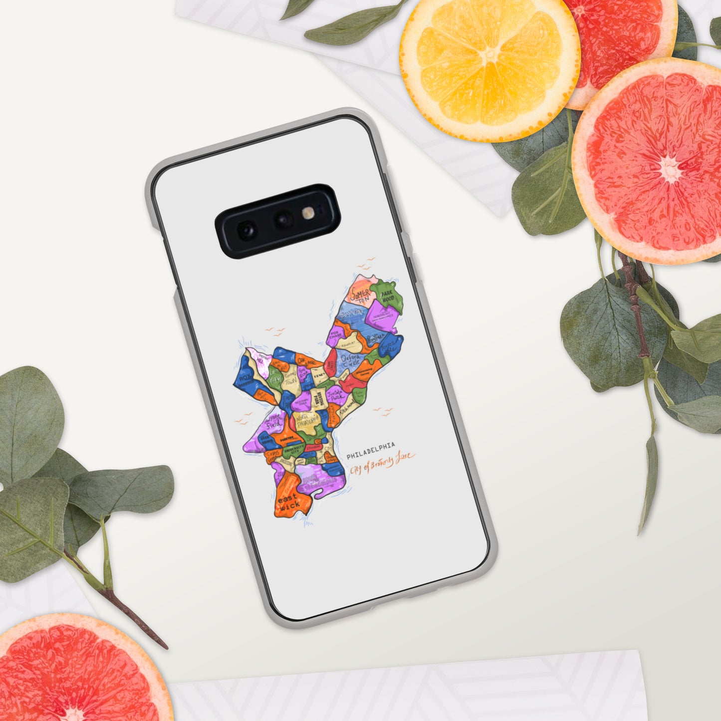 Philly Map Samsung Case