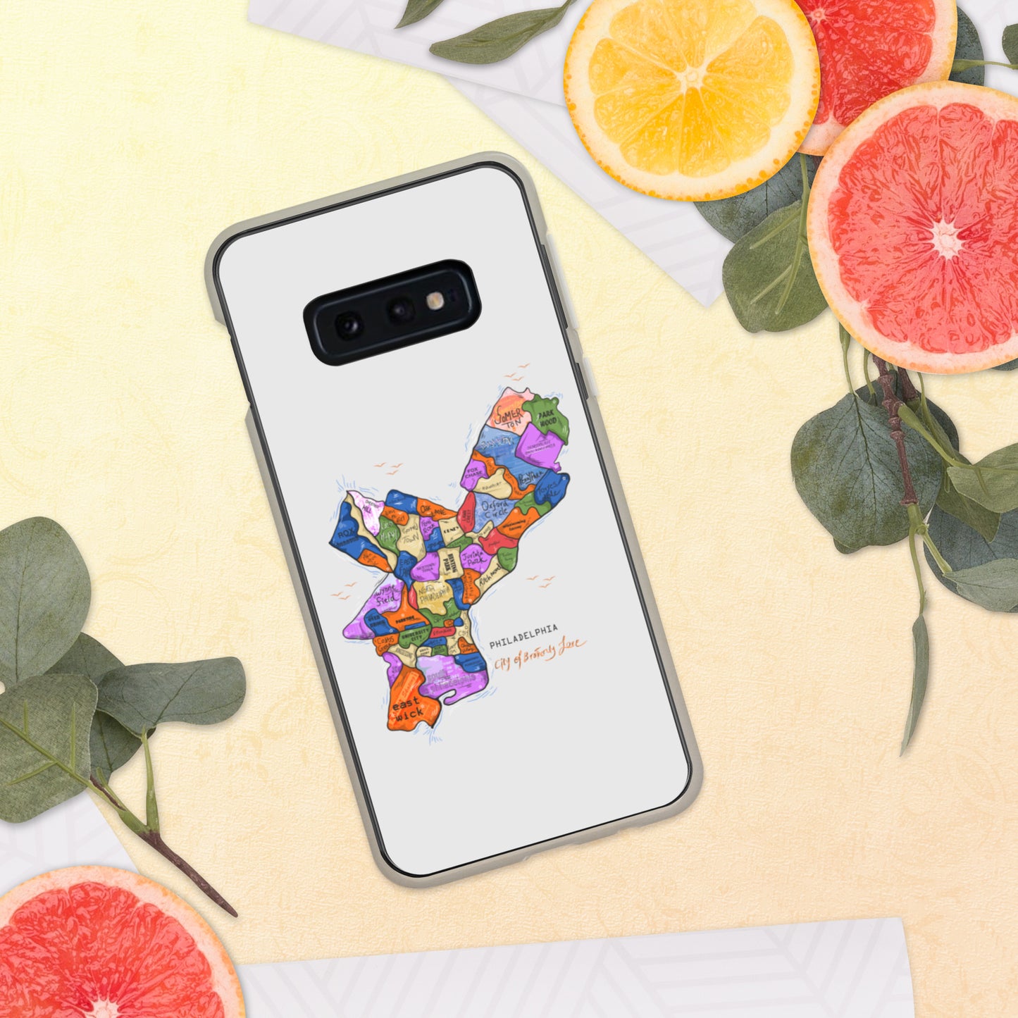 Philly Map Samsung Case